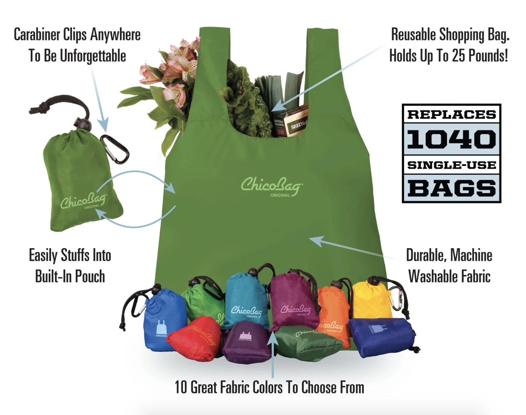 The innovator in reusable bags since 2005 – Earthwise Reusable Bags